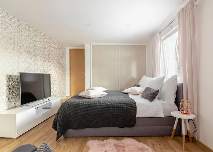 With Free Parking, Washer & Dryer Daire